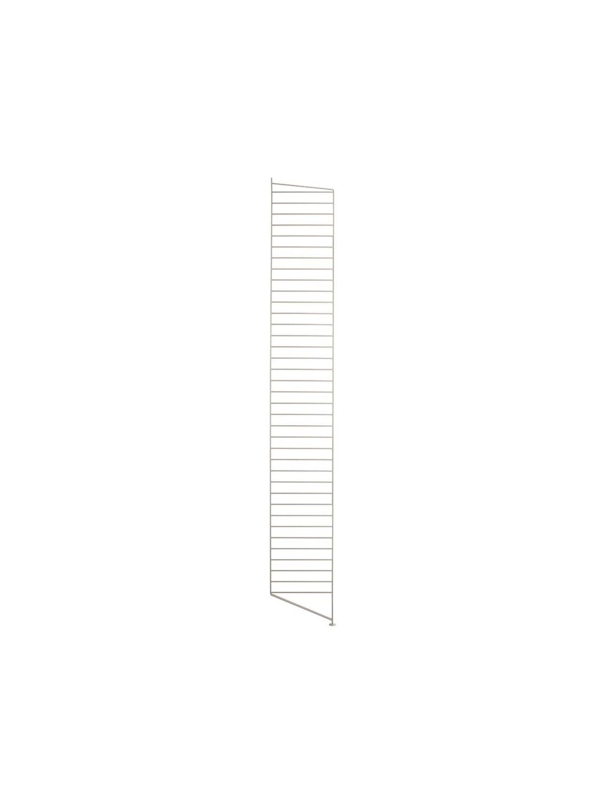 String system -lattiasivupaneeli beige 200 x 30 cm – String Furniture