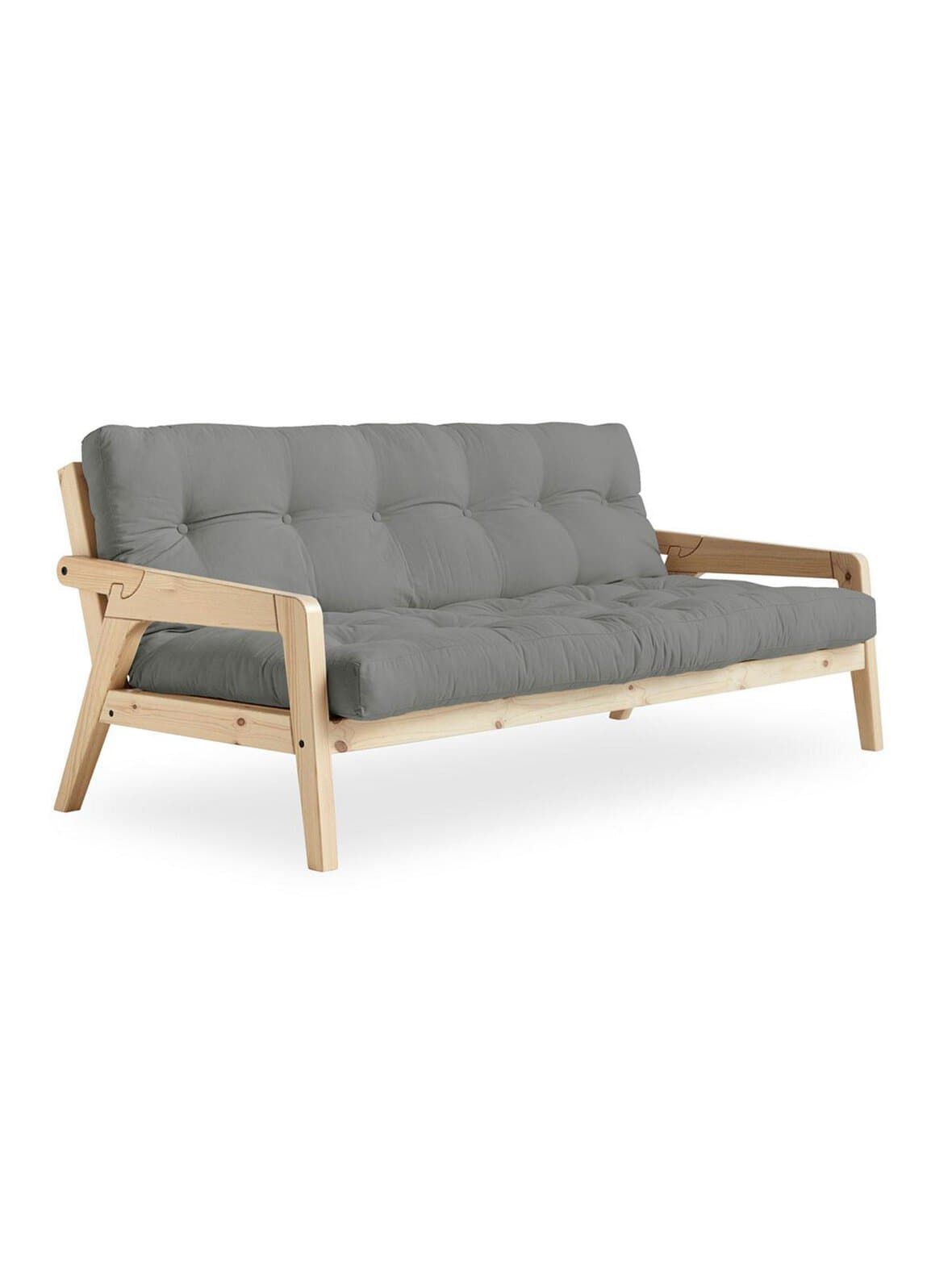 Grab-futonsohva grey/mänty l 200 cm – Karup