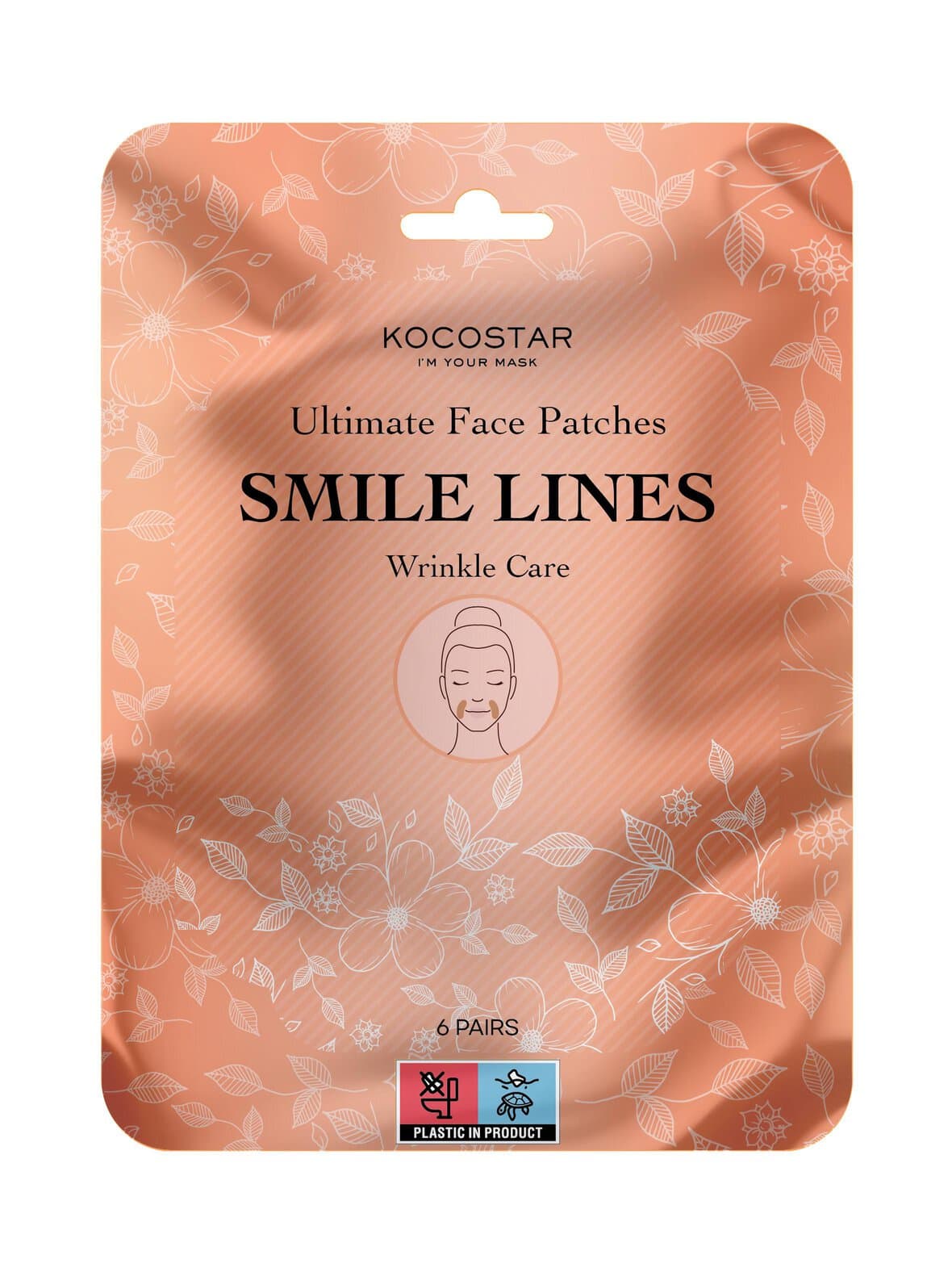 Ultimate face patches smile lines -kasvoteippi 6 paria – KOCOSTAR