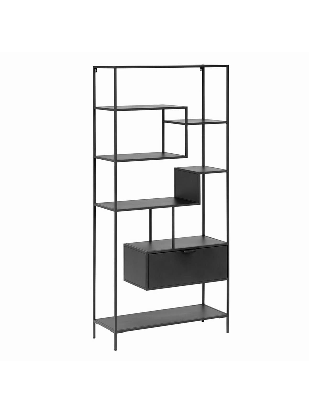 Shantay-kirjahylly musta 80 x 168 cm – Kave Home