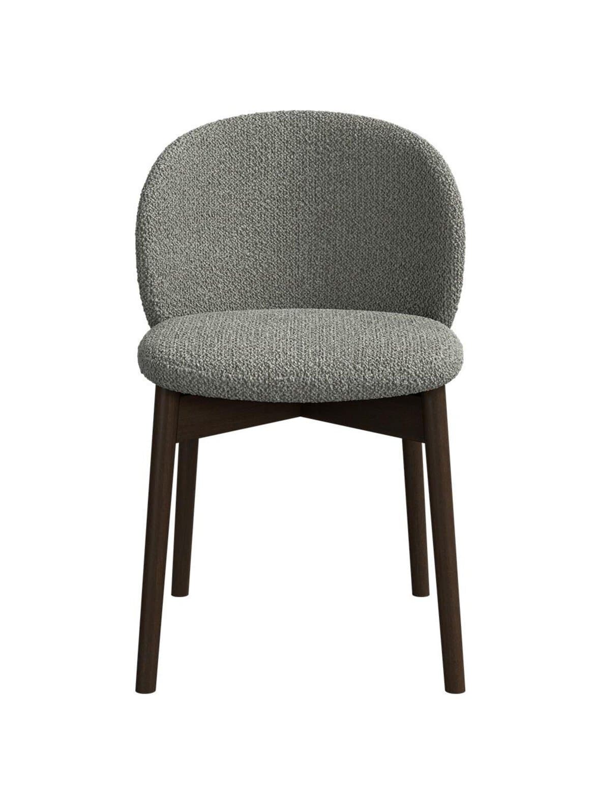 Princeton-tuoli rimini-kangas 3086 vihreä / tumma tammi – BoConcept