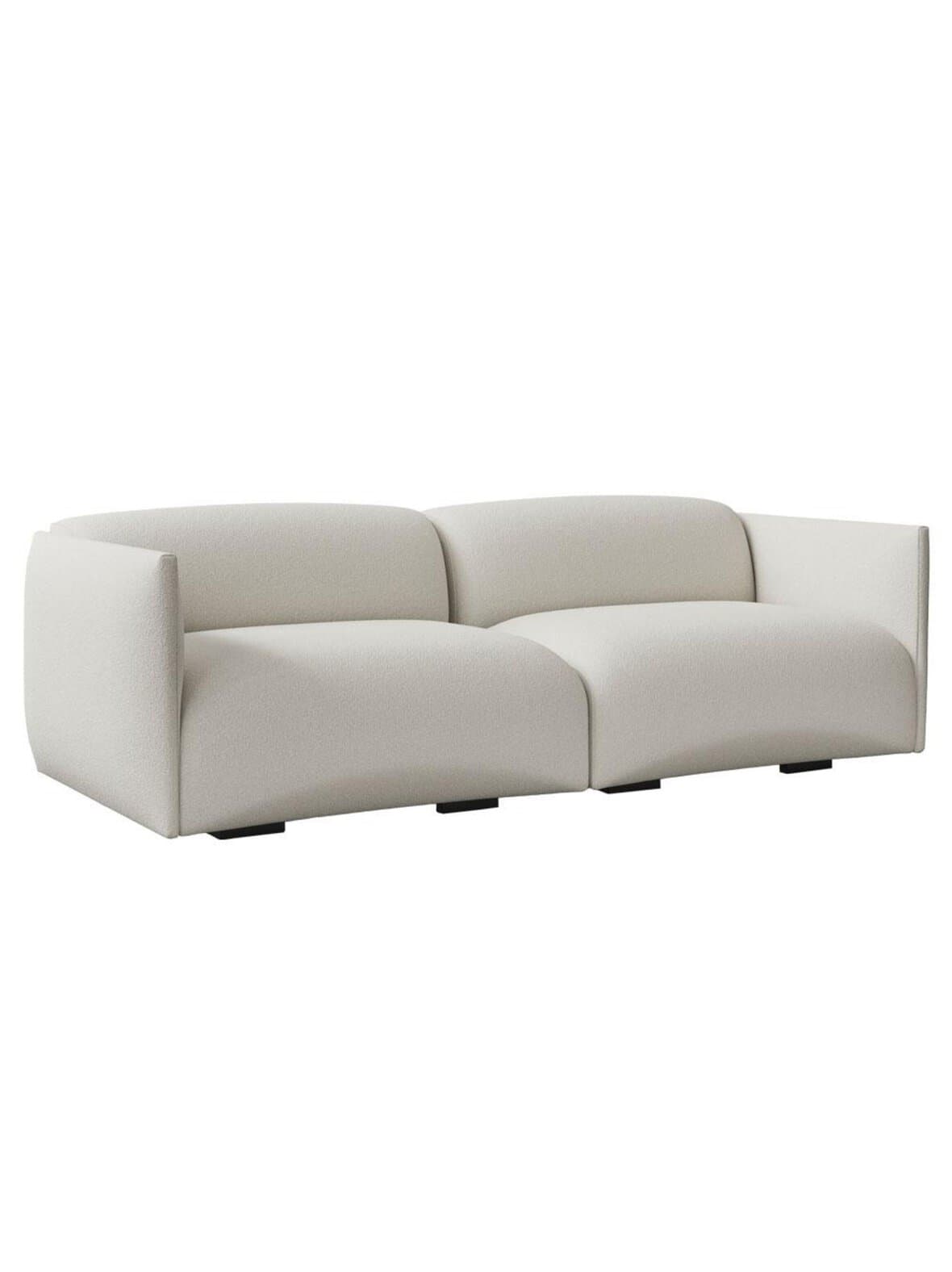 Origami-sohva orsetto-kangas 0012 beige l 220 cm – Adea