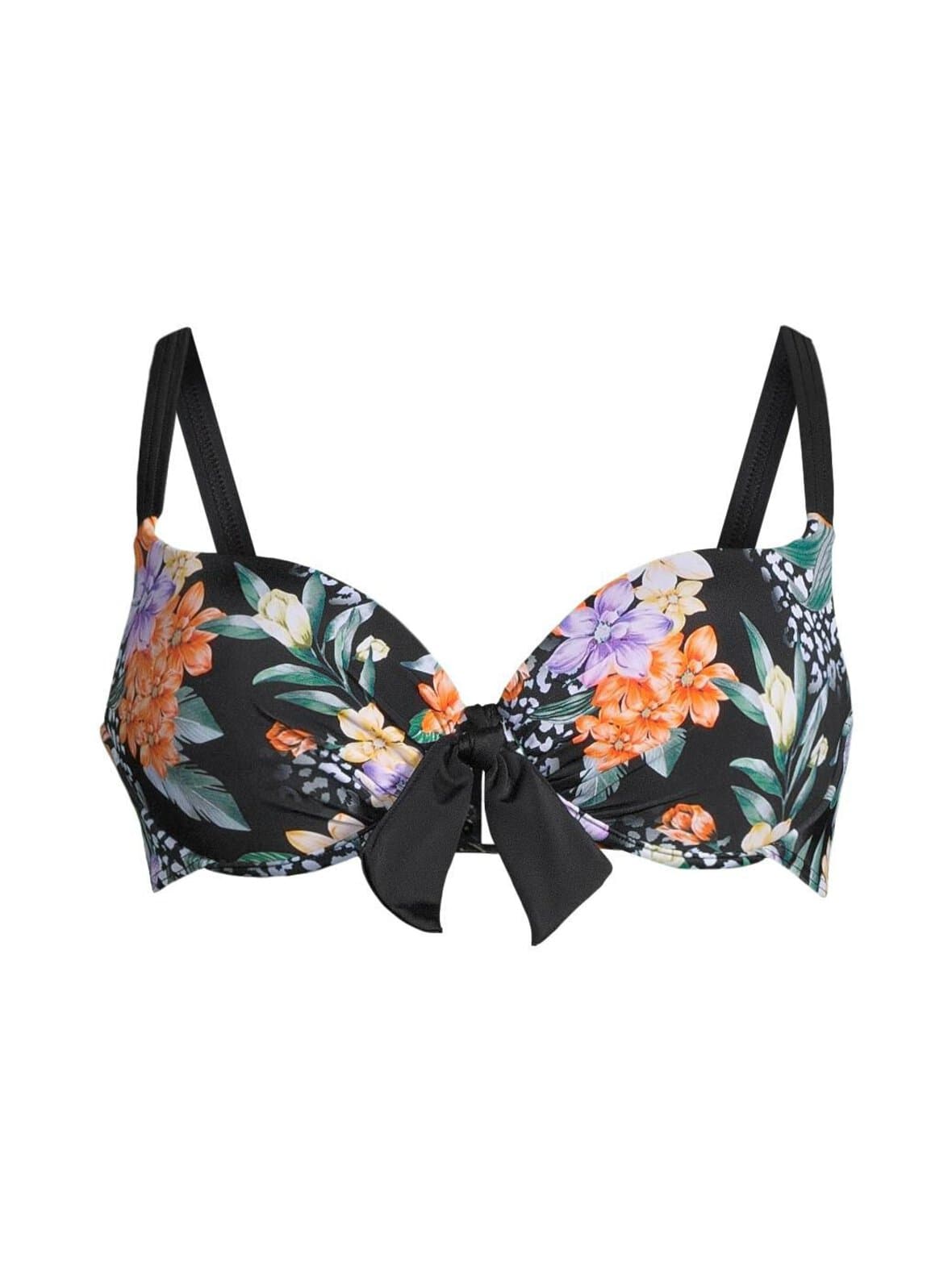 Capri padded wired bikini -bikiniyläosa – Damella