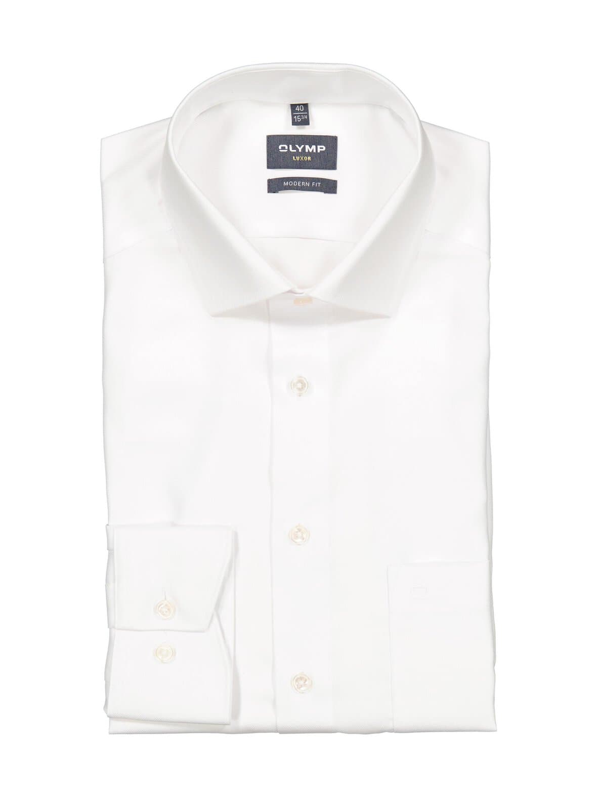 Modern fit -kauluspaita, erikoispitkähiha – OLYMP