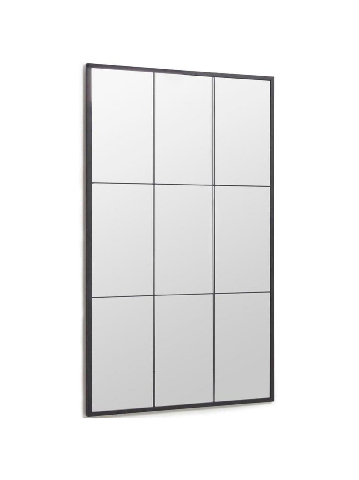 Ulrica-lattiapeili musta metalli 100 x 160 cm – Kave Home