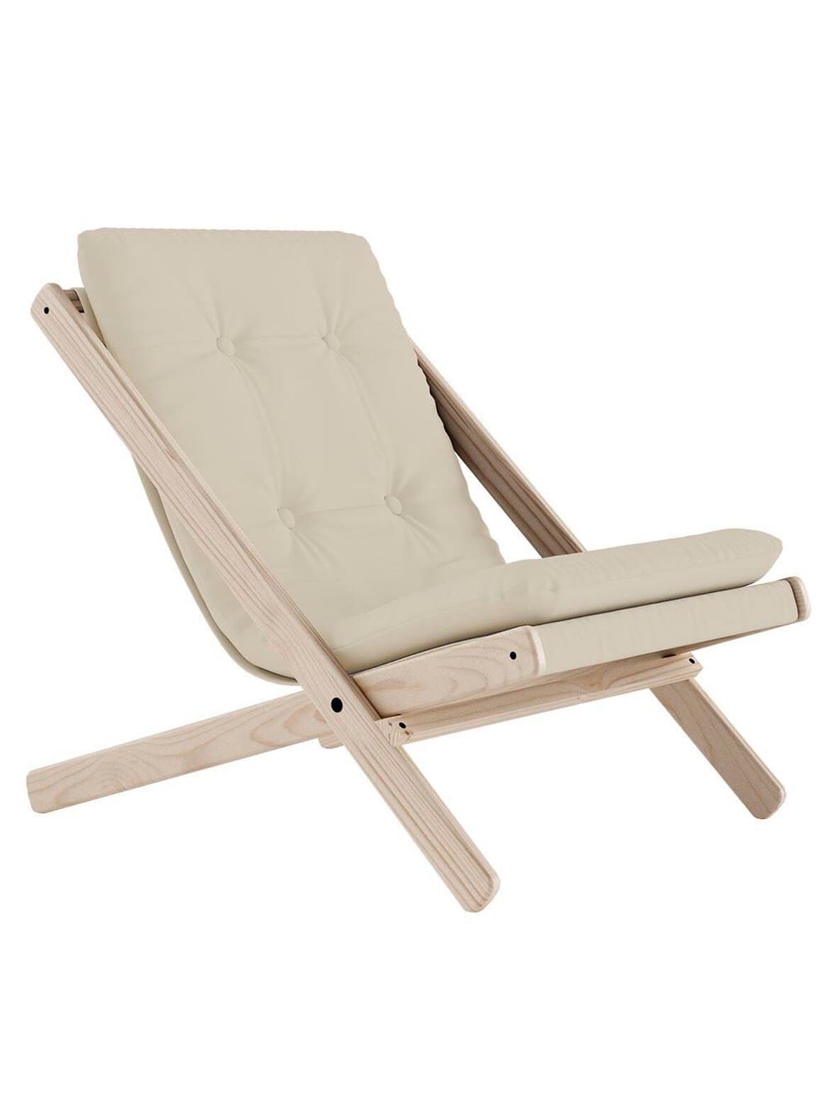 Boogie-nojatuoli beige/raw – Karup