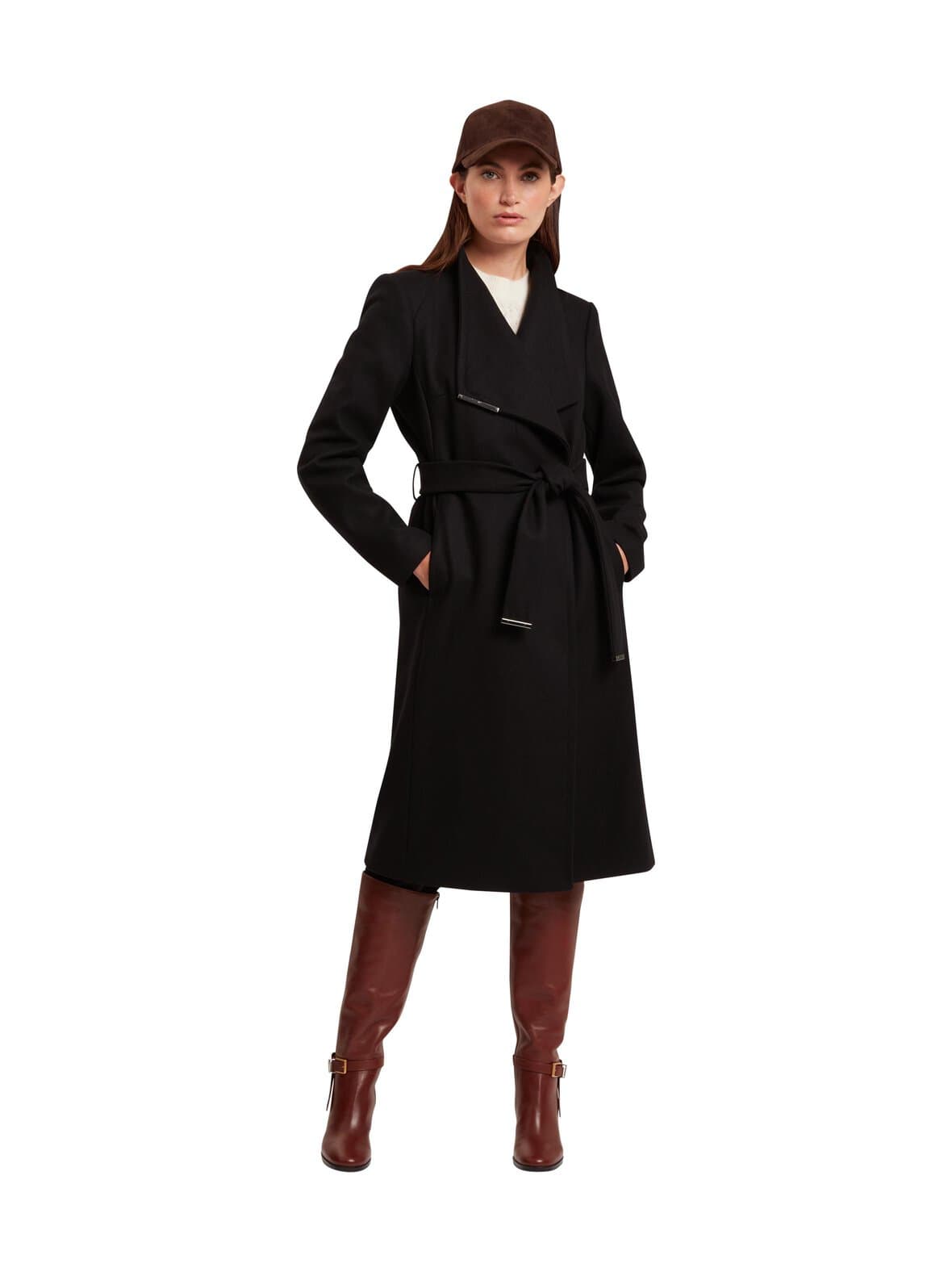 Rose mid length belted wrap -villakangastakki – Ted Baker