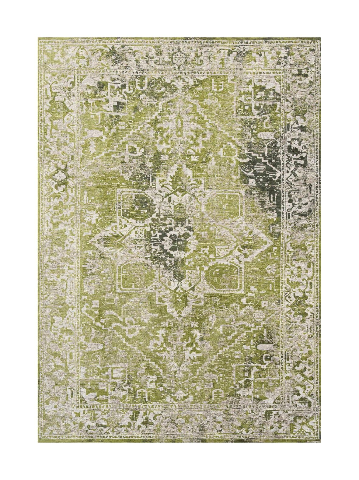 Tabriz olive wood chenille -matto – Louis de Poortere