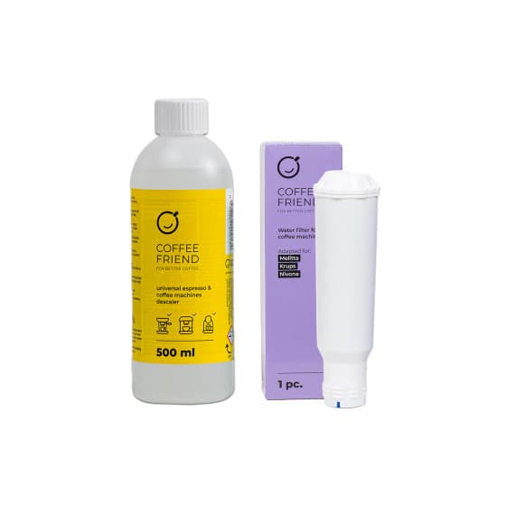Coffee Friend -huoltosetti Nivona / Melitta / Krups -kahvikoneille – KahviKaveri