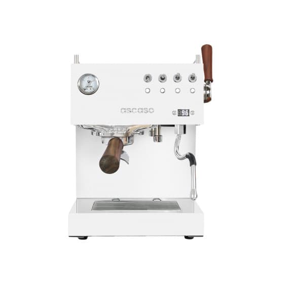 Ascaso Steel Duo Plus White&Wood espressokeitin - puoliammattimainen – Ascaso