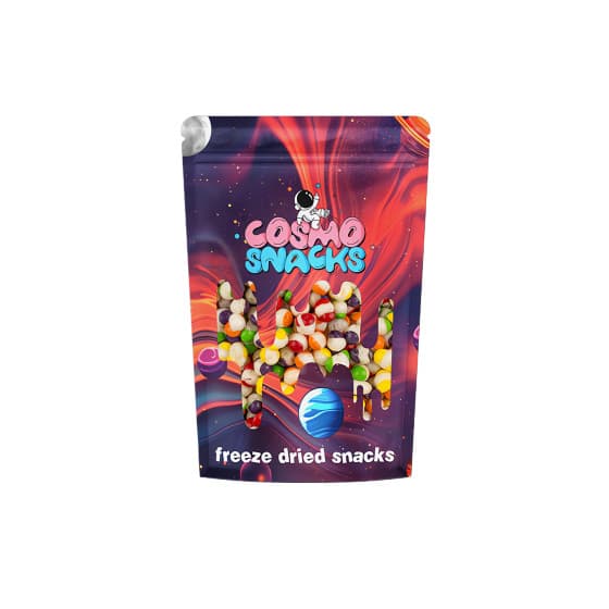 Cosmo Snacks sateenkaarikarkit, 50 g, pakastekuivatut – COSMO SNACKS