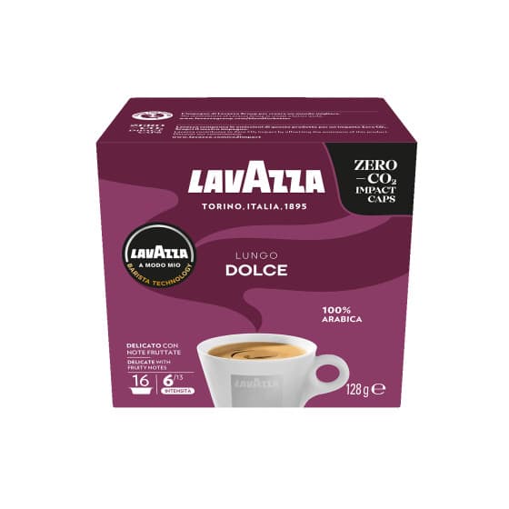 Kahvikapselit Lavazza®-koneille Lavazza A Modo Mio Lungo Dolce, 16 kpl. – Lavazza