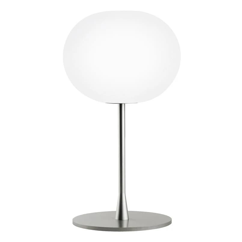 FLOS - Glo-Ball T1 Pöytävalaisin Silver – FLOS