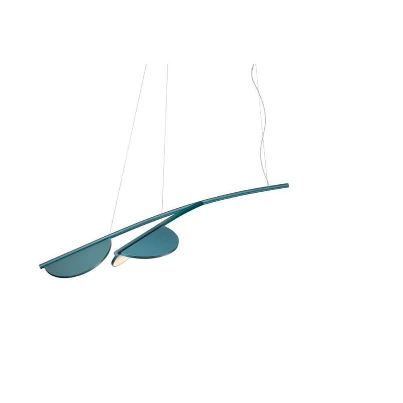 FLOS - Almendra S2 Y Short Riippuvalaisin Bay Blue Metallized – FLOS