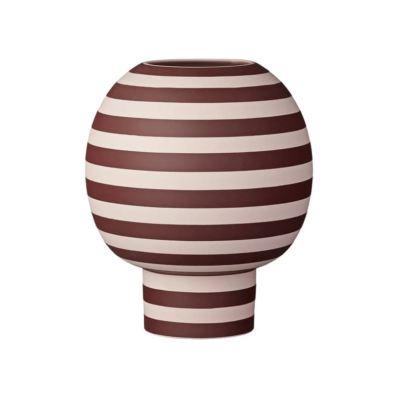 AYTM - Varia Sculptural Vase Rose/Bordeaux – AYTM