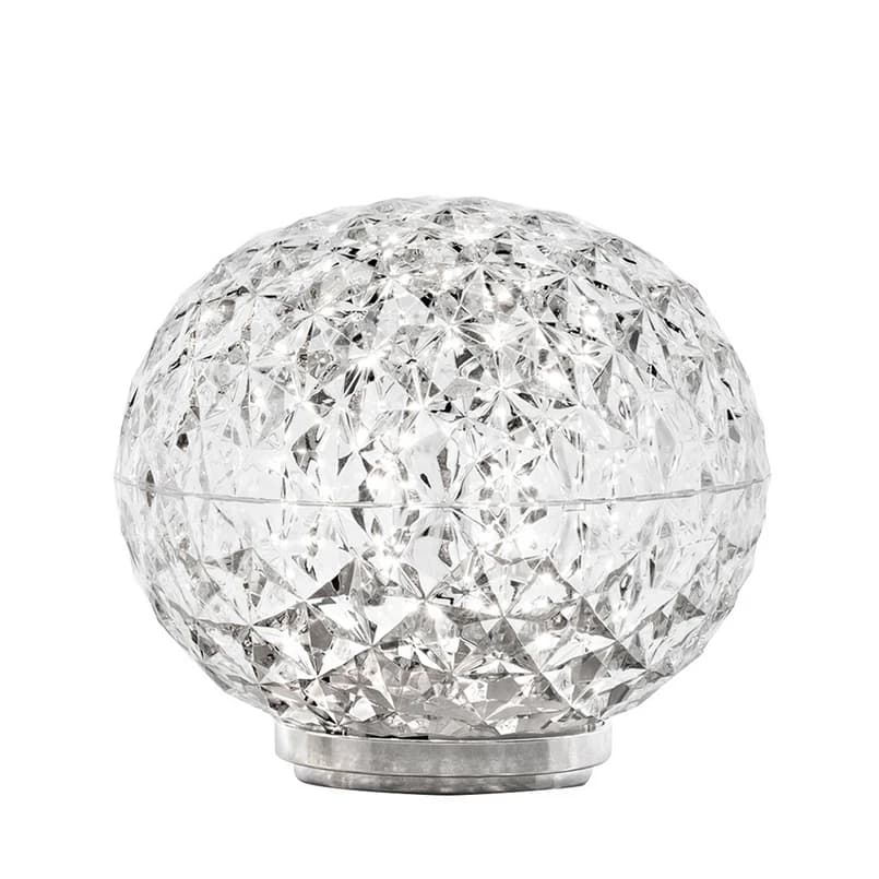 Kartell - Mini Planet Plug Pöytävalaisin Crystal – Kartell