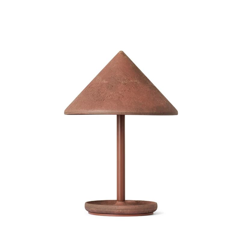 MATER - Terra Portable pöytävalaisin Coffee Waste Rost Red – MATER
