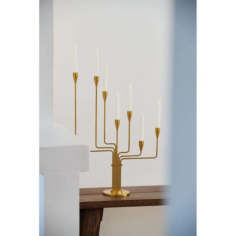 Piet Hein - Karlsvognen Kynttilänjalka H63 Brass – Piet Hein