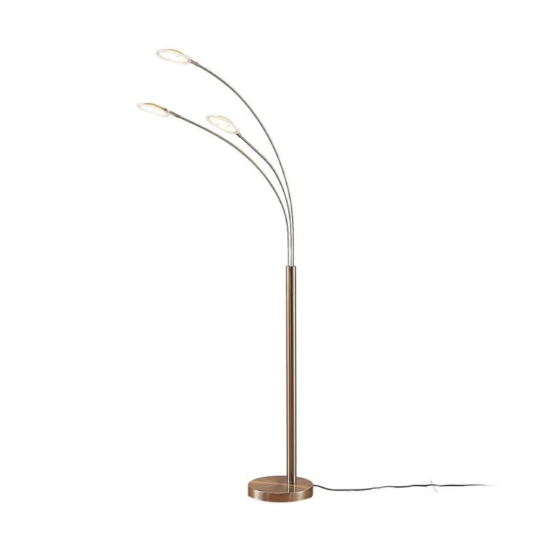 Lindby - Anea 3 Lattiavalaisin Nickel/White – Lindby