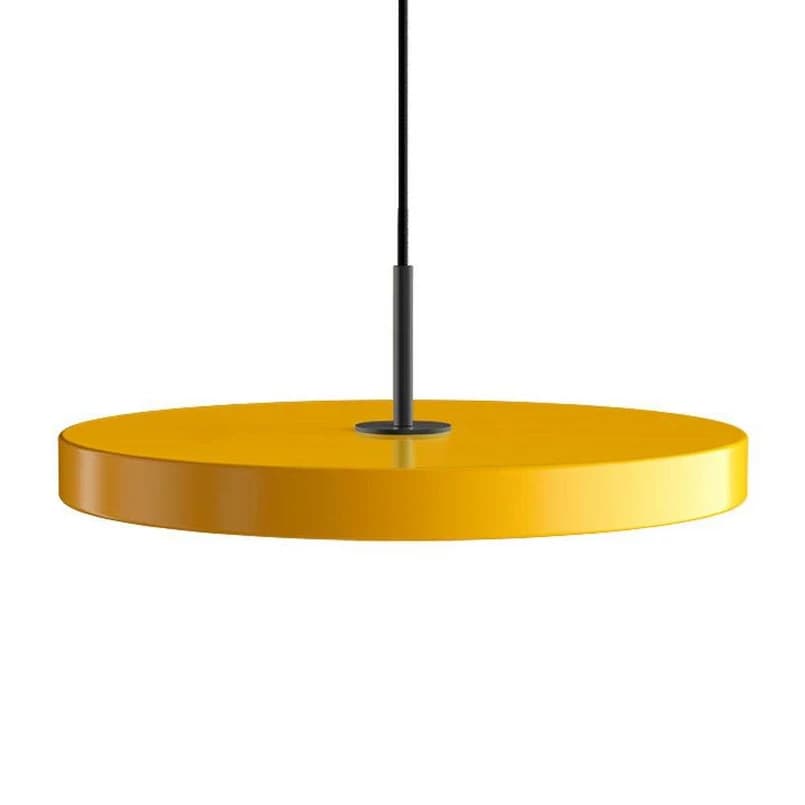 UMAGE - Asteria-riippuvalaisin, safraninkeltainen/musta, Ø 43 cm – UMAGE