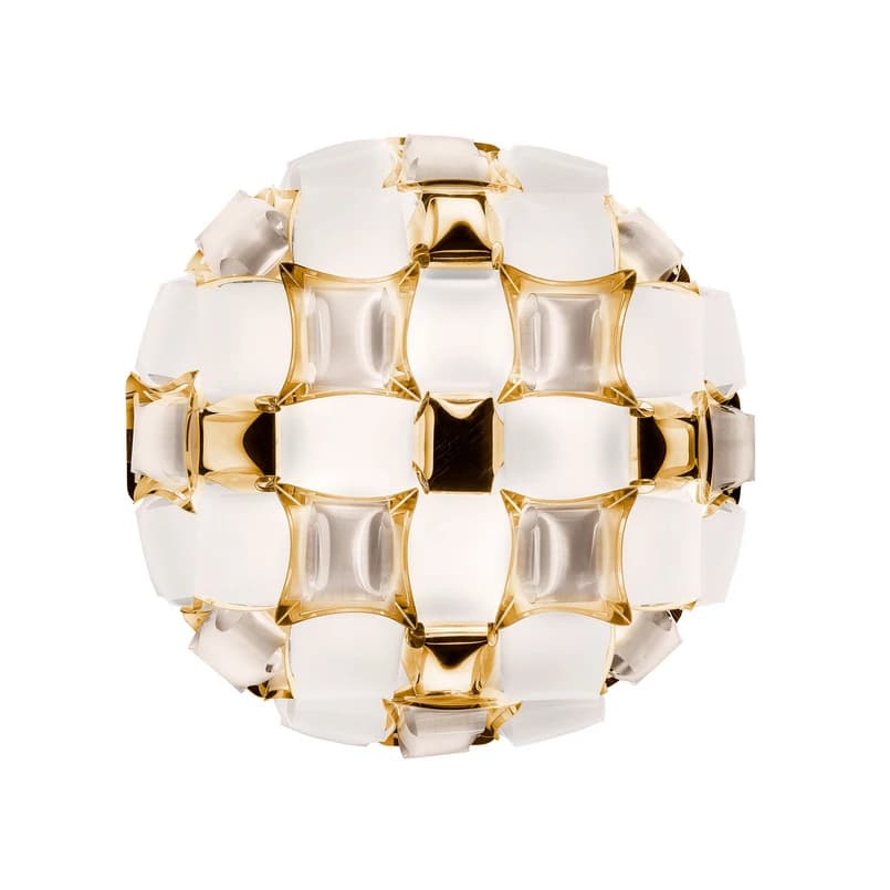Slamp - Mida Kattovalaisin/Seinävalaisin Medium White/Gold – Slamp