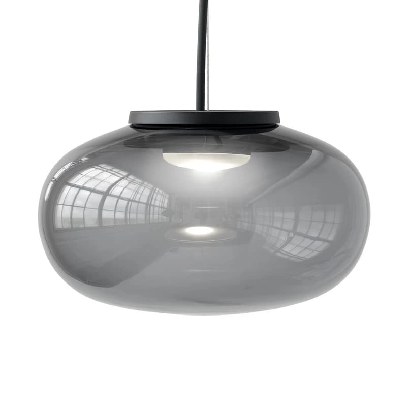 New Works - Karl-Johan Riippuvalaisin Ø230 Smoked Glass – New Works