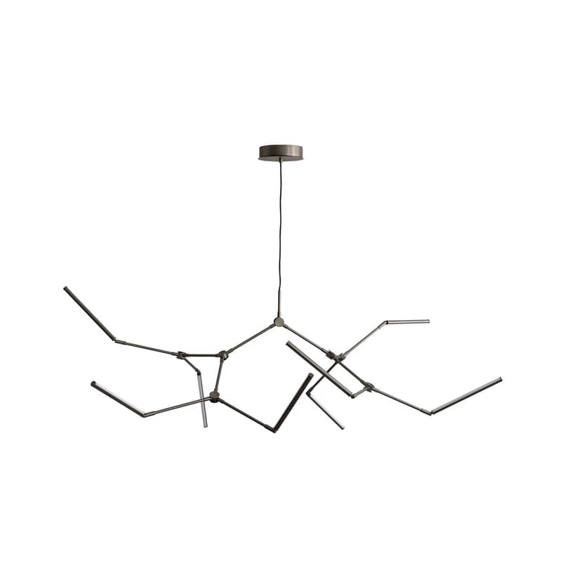 101 COPENHAGEN - Stick LED-riippuvalaisin, pronssi, 196 cm, 8-lamppuinen – 101 COPENHAGEN