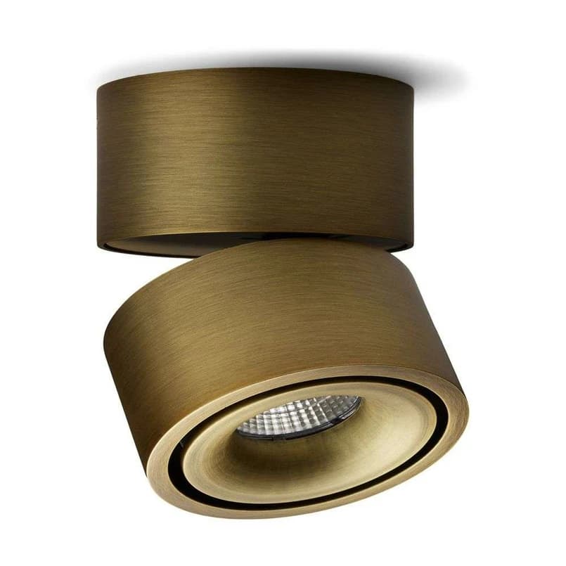 ANTIDARK - Easy W100 LED Pinta-asennettu piste Brushed Brass – ANTIDARK