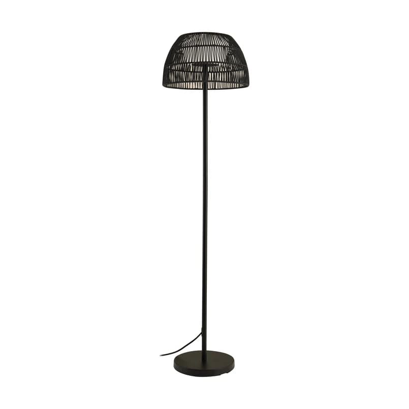 Lucande - Heribio LED Ulko Lattiavalaisin H153 Musta – Lucande