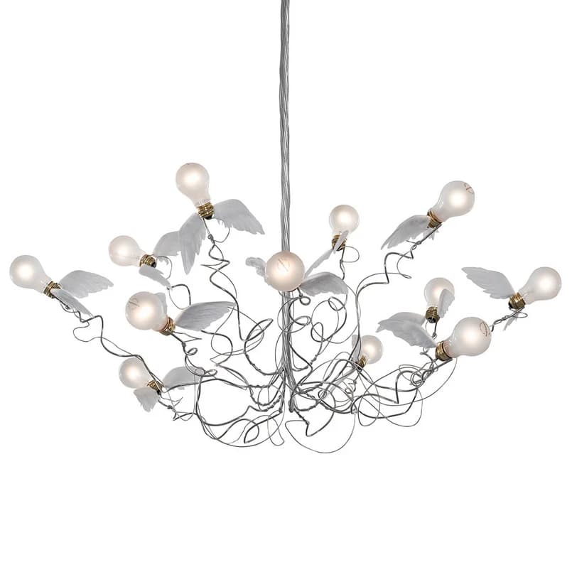 Ingo Maurer - Birdie LED Riippuvalaisin Läpinäkyvä – Ingo Maurer