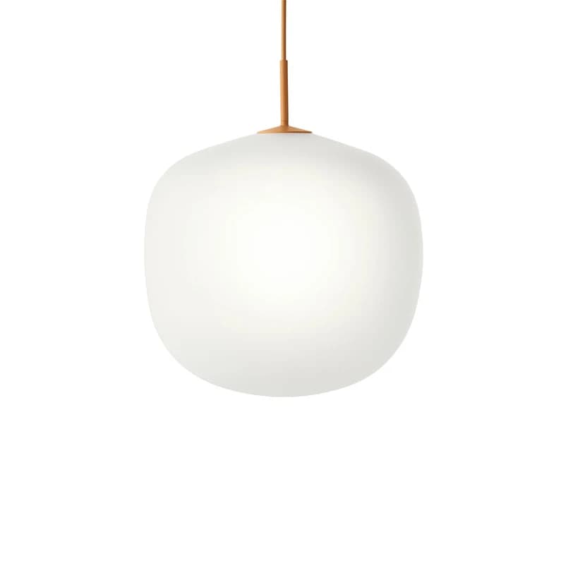 Muuto - Rime Riippuvalaisin Ø45 White/Orange – Muuto