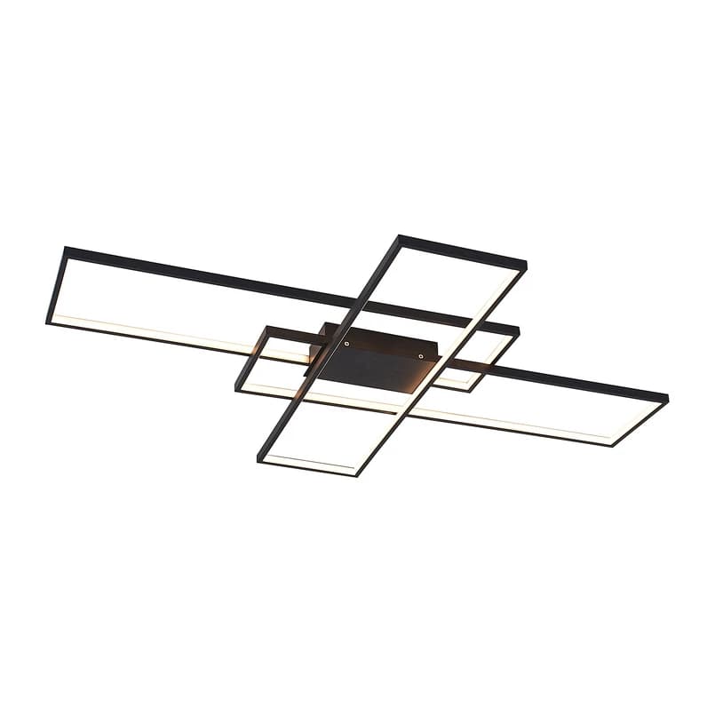 Lindby - Tetson LED Kattovalaisin Black – Lindby