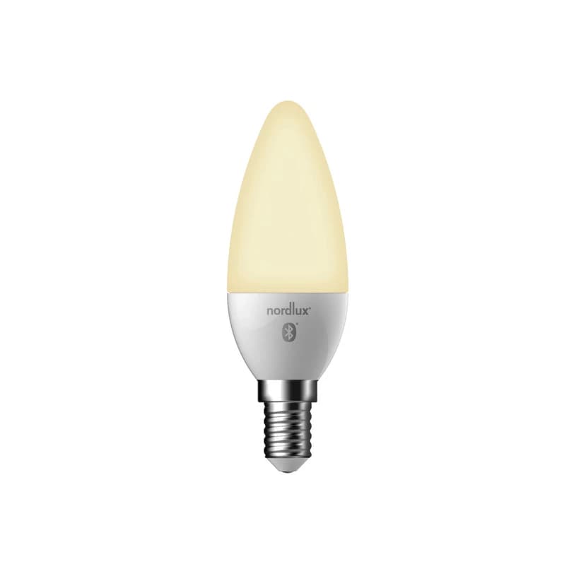 Nordlux - Lamppu Smart 4,7W 2700K himmennettävä White Candle E14 – Nordlux