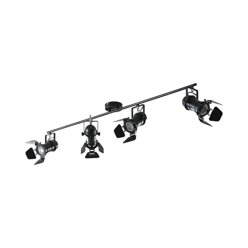 Lindby - Tilen 4 Kattovalaisin Black – Lindby