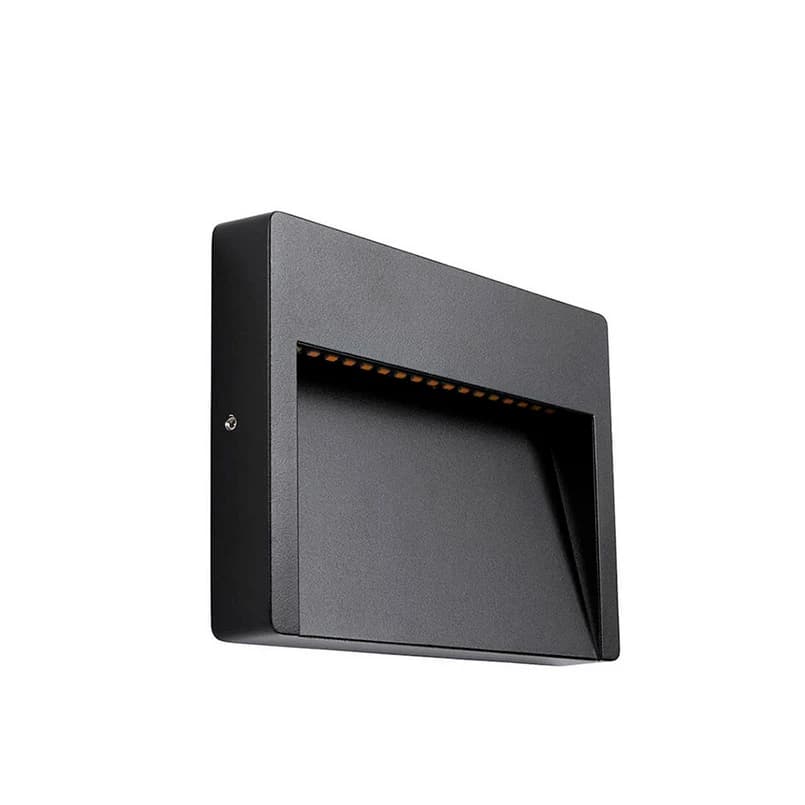 FLOS - Hyperion 7,5W Ulko Seinävalaisin Musta Ares – FLOS