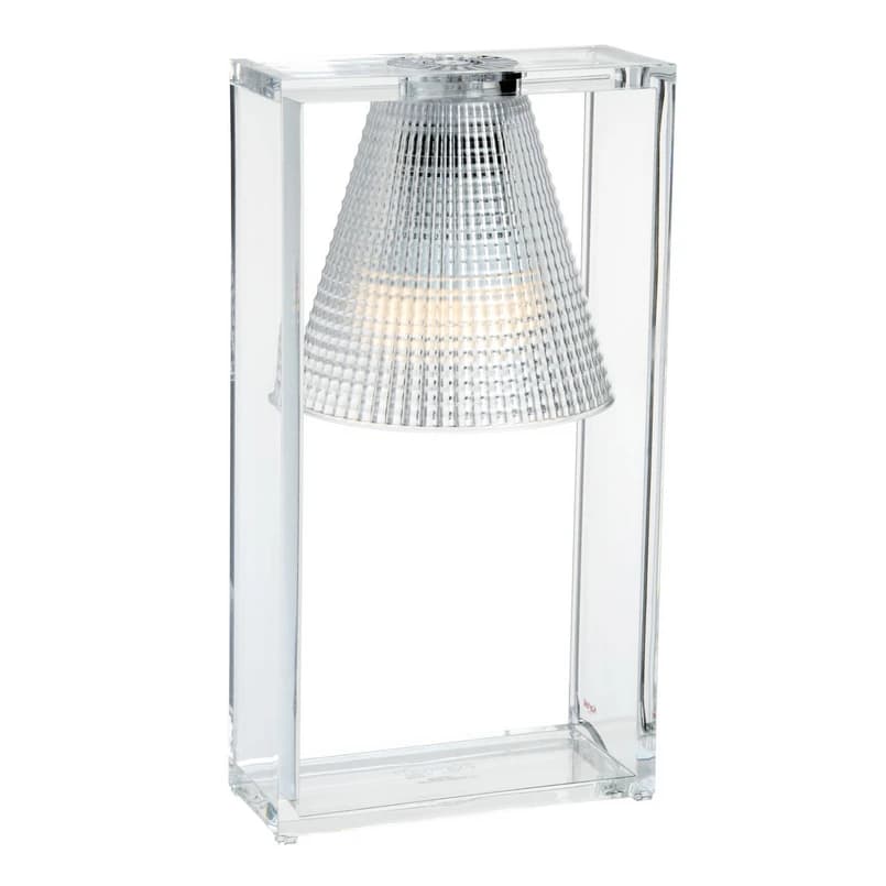 Kartell - Light Air Pöytävalaisin Sculped Kristalli – Kartell