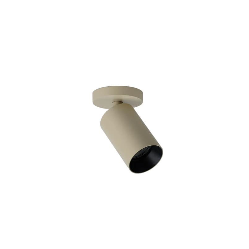 ANTIDARK - SpotOn1-kohdevalaisin, metalli, beige, leveys 9 cm – – ANTIDARK