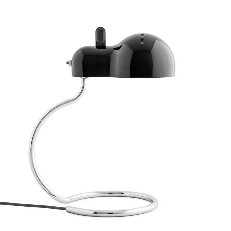 Stilnovo - Minitopo LED-pöytävalaisin, musta, korkeus 39 cm – Stilnovo