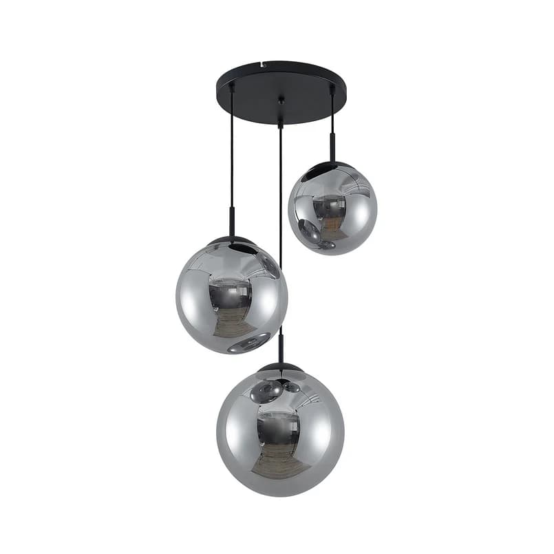 Lindby - Teeja 3 Cluster Riippuvalaisin Smoke – Lindby