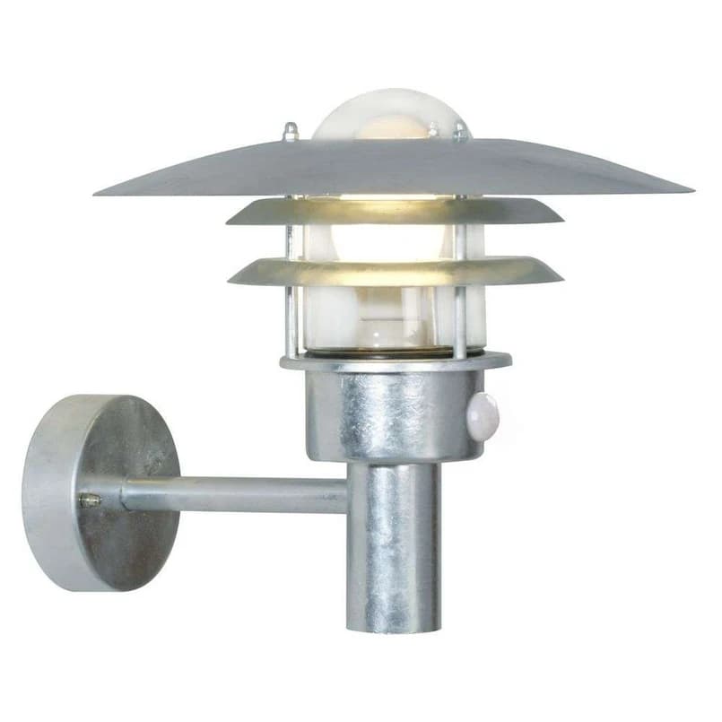 Nordlux - Lønstrup 32 Seinävalaisin w/Sensor Galvanised – Nordlux