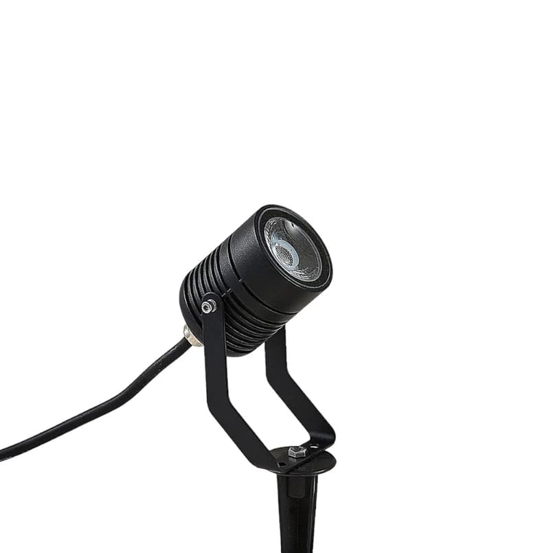 Lindby - Maris LED Ulko Spot w/Spike IP65 Black – Lindby
