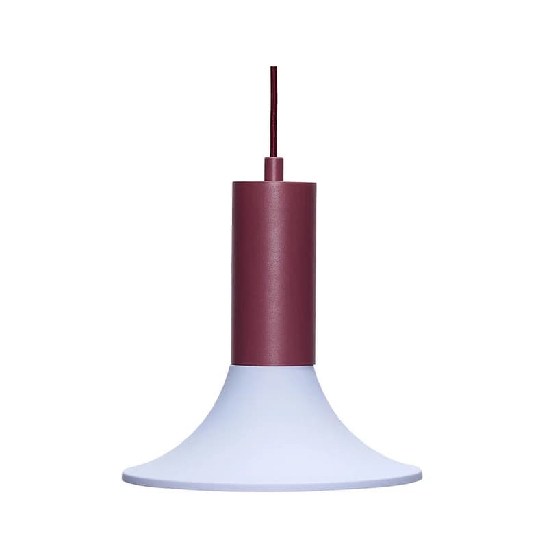 Hübsch - Luminary Riippuvalaisin Burgundy/Sininen – Hübsch
