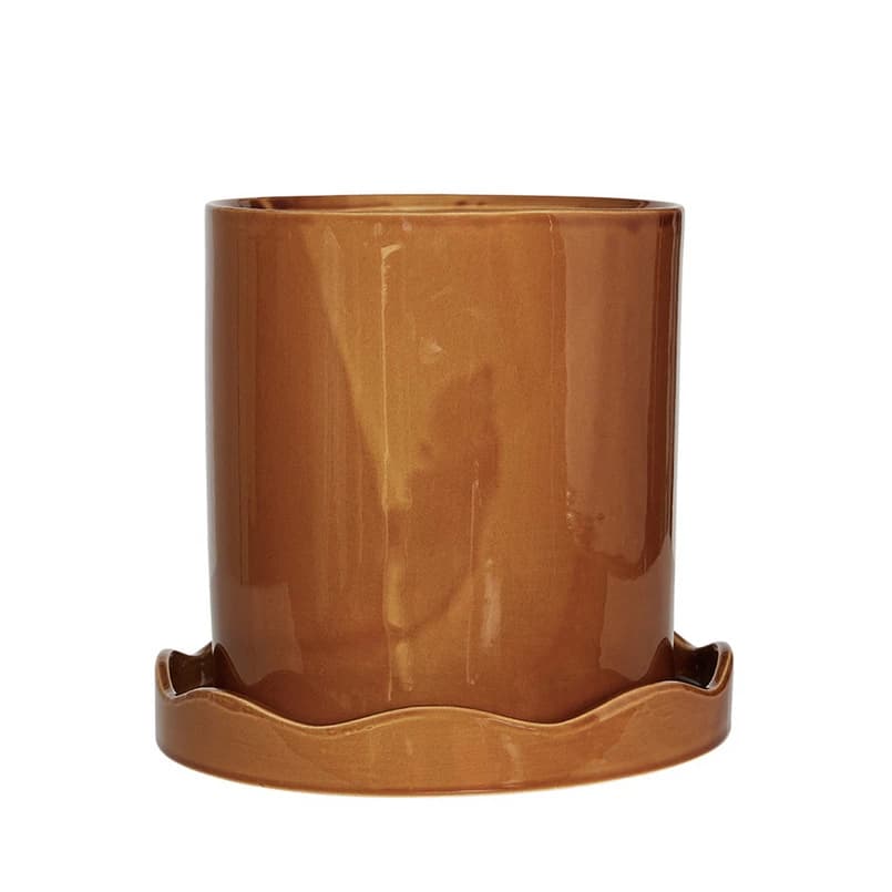 OYOY Living Design - Nami-kasvipotti, keskikokoinen, meripihkanvärinen – OYOY Living Design