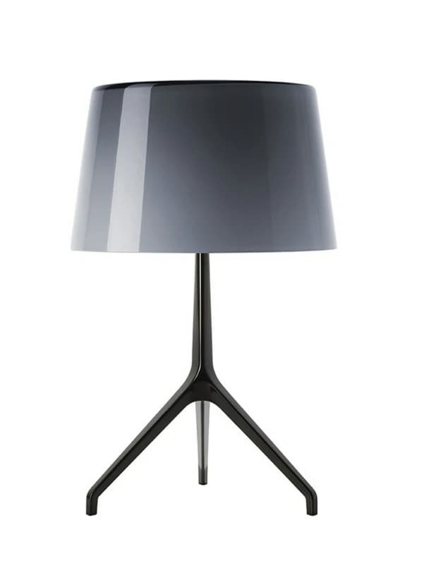 Foscarini - Lumiere XXS Pöytävalaisin Musta Kromi/Harmaa – Foscarini