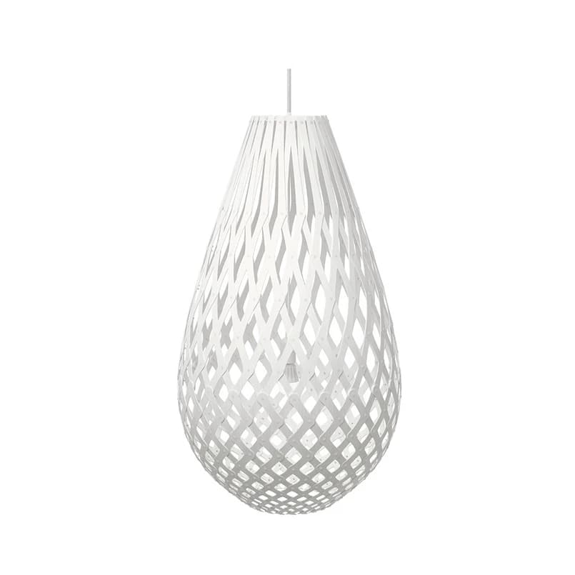 david trubridge - Koura Riippuvalaisin H120 2 Sivut Valkoinen – david trubridge