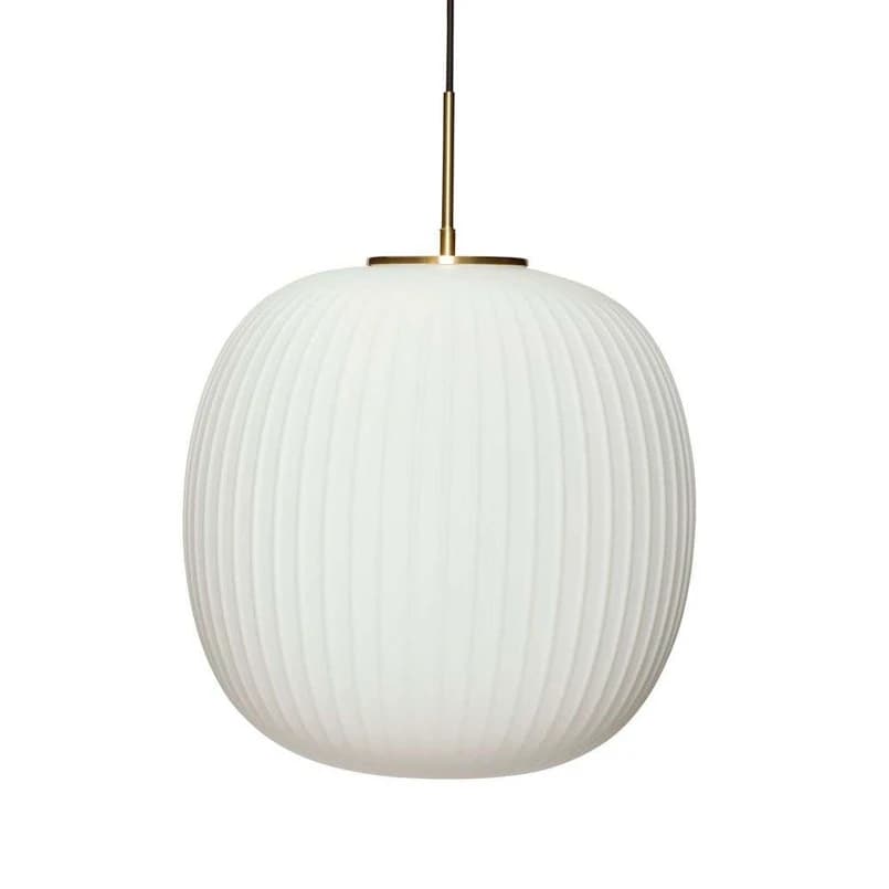 Hübsch - Serene Riippuvalaisin Ø42 Opal/Brass – Hübsch