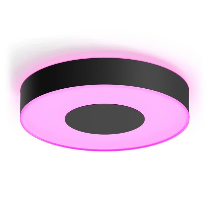 Philips Hue - Infuse LED-kattovalaisin, 38,1 cm, musta, himmennettävä – – Philips Hue