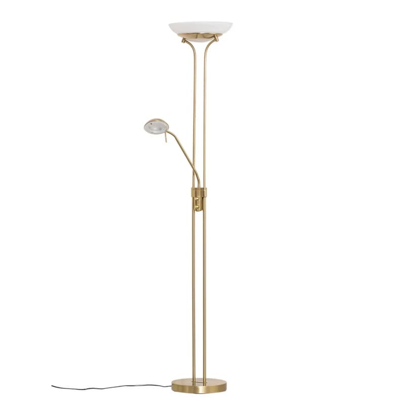 Lindby - Yveta Lattiavalaisin Brass/White – Lindby