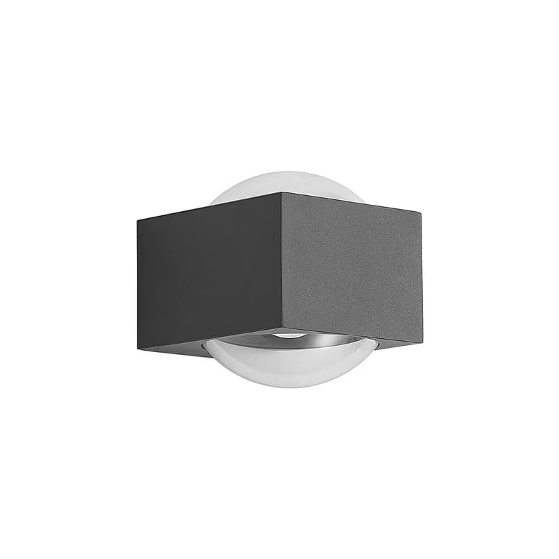 Lucande - Almos LED Up/Down Ulko Seinävalaisin Dark Grey – Lucande