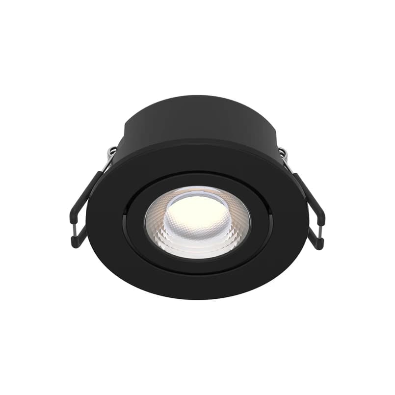 Arcchio - Eliar LED Upotettu kohta IP65 Musta – Arcchio